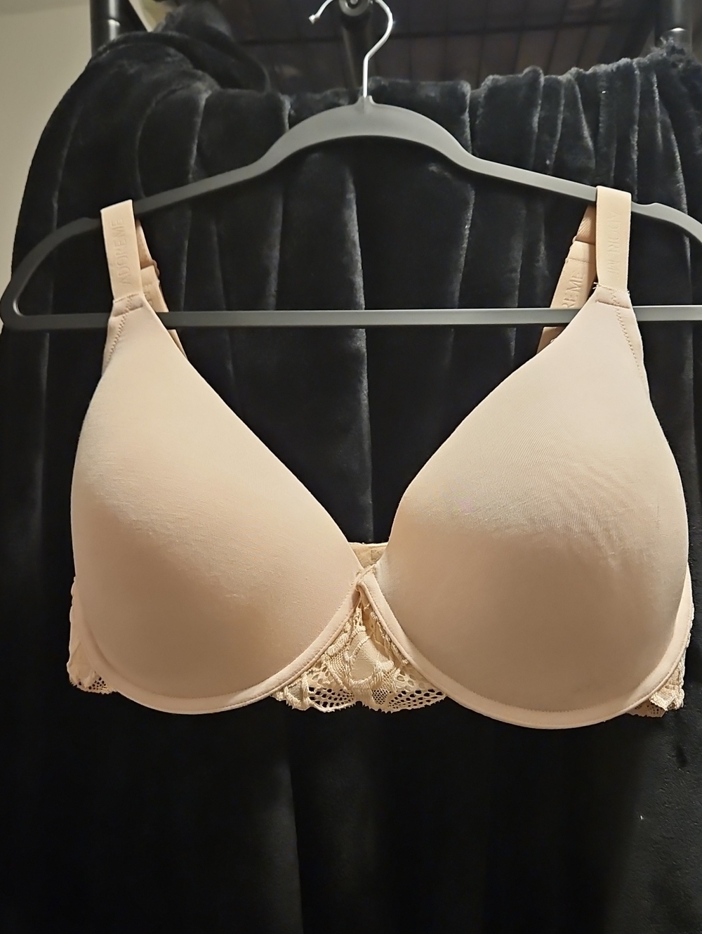 Adore Me Nude Lace-Trim T-Shirt Bra